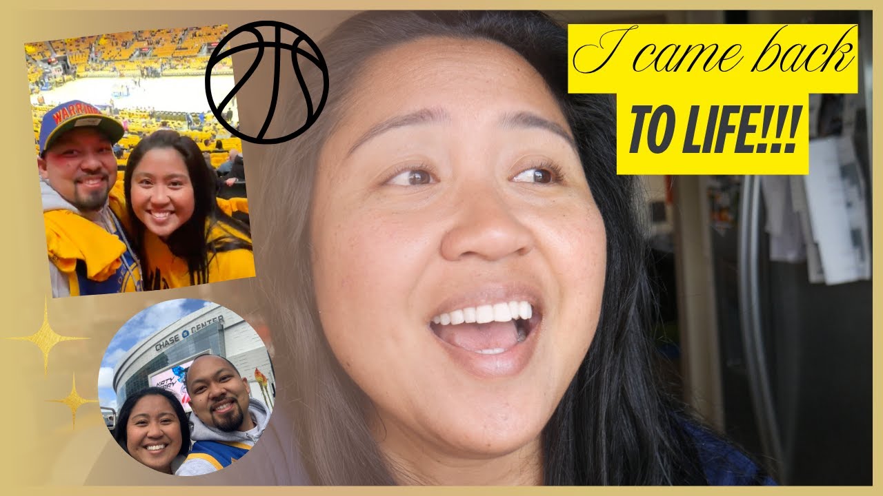 I went to the Warriors NBA Playoffs Game 4 & my symptoms kinda disappeared 👀🤯🏀