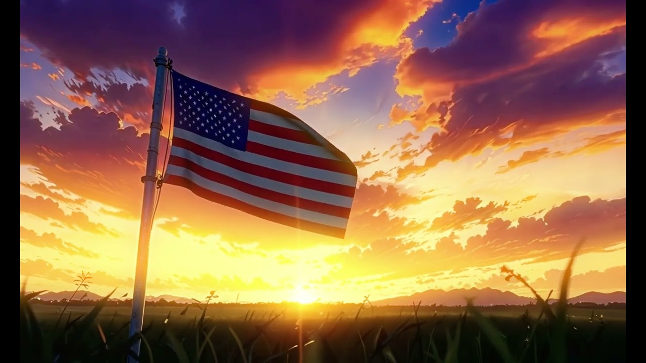 American Patriotism Lofi 🎶A Chill Mix for the American Spirit ✨🦅 Relaxing LOFI Chill Mix