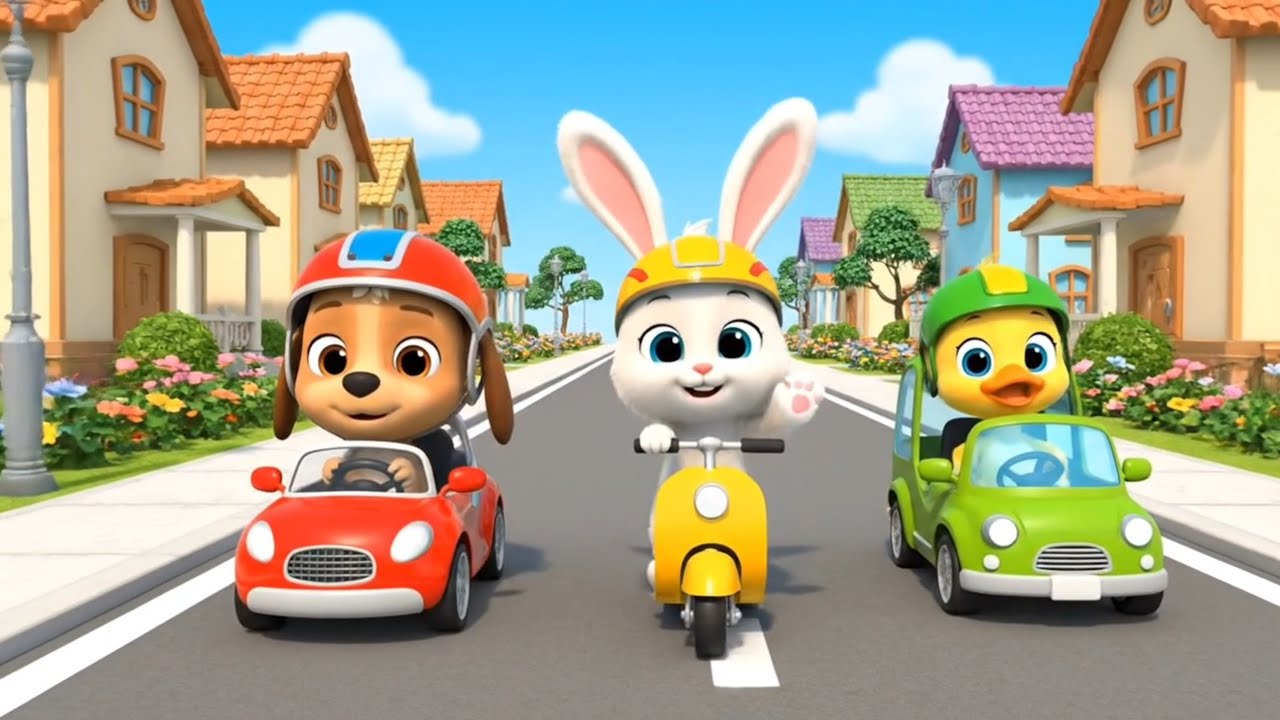 Animals Friends at Home 🏡🐶🐱 | Cozy Tunes, Play & Fun | Kids Cartoon Song | Toonzy Wheels kids 