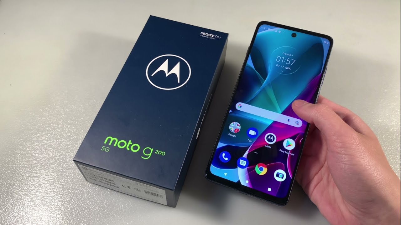 Обзор Motorola Moto G200 8/128GB