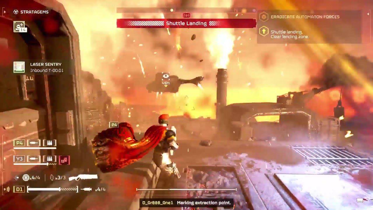 Helldivers 2 | Planet K, overun by Automaton. Helldivers needed to defend the Planet. We have 8 hour