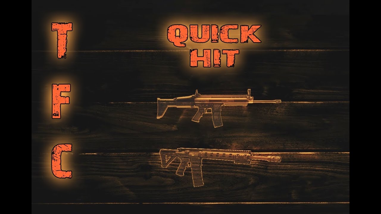 TFC Quick Hit - SCAR16 vs Daniel Defense v7 Shootout on VTAC Targets