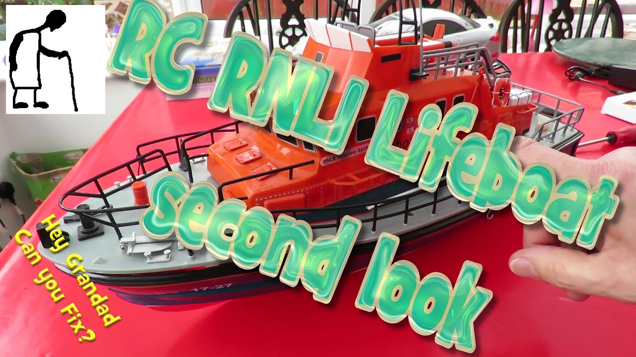 RC RNLI Radio Controlled Severn Class Lifeboat by Zappies SECOND LOOK