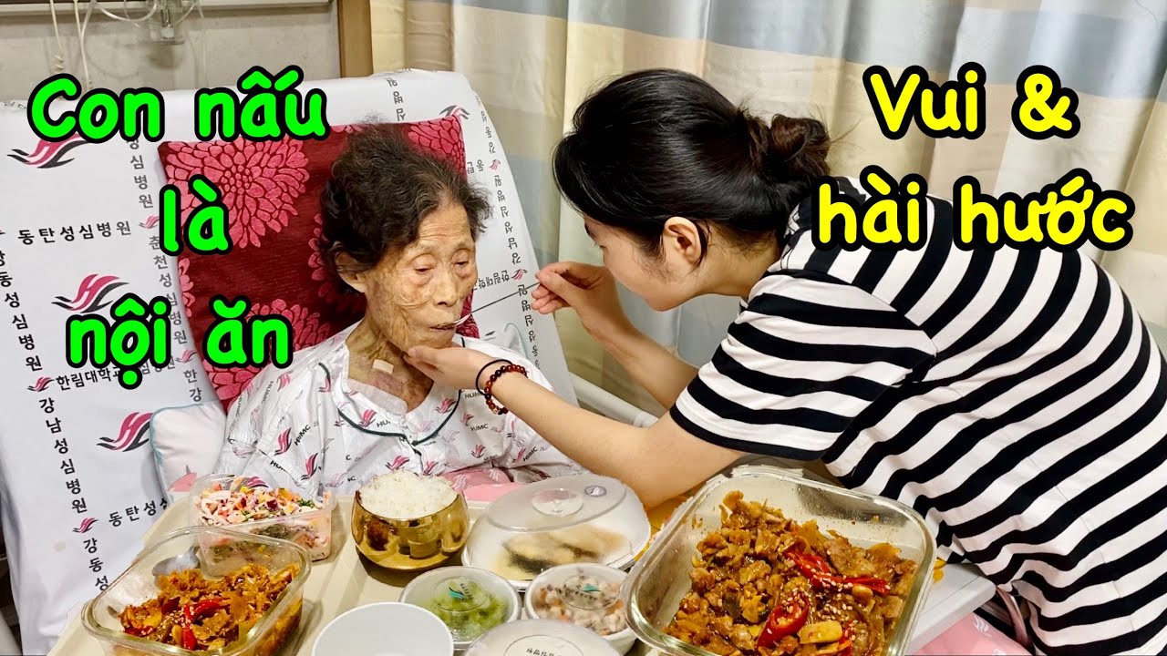 Vlog 240| Thật XÚC ĐỘNG, MỪNG VUI, cháu dâu nấu ăn cho NỘI MAU KHỎE