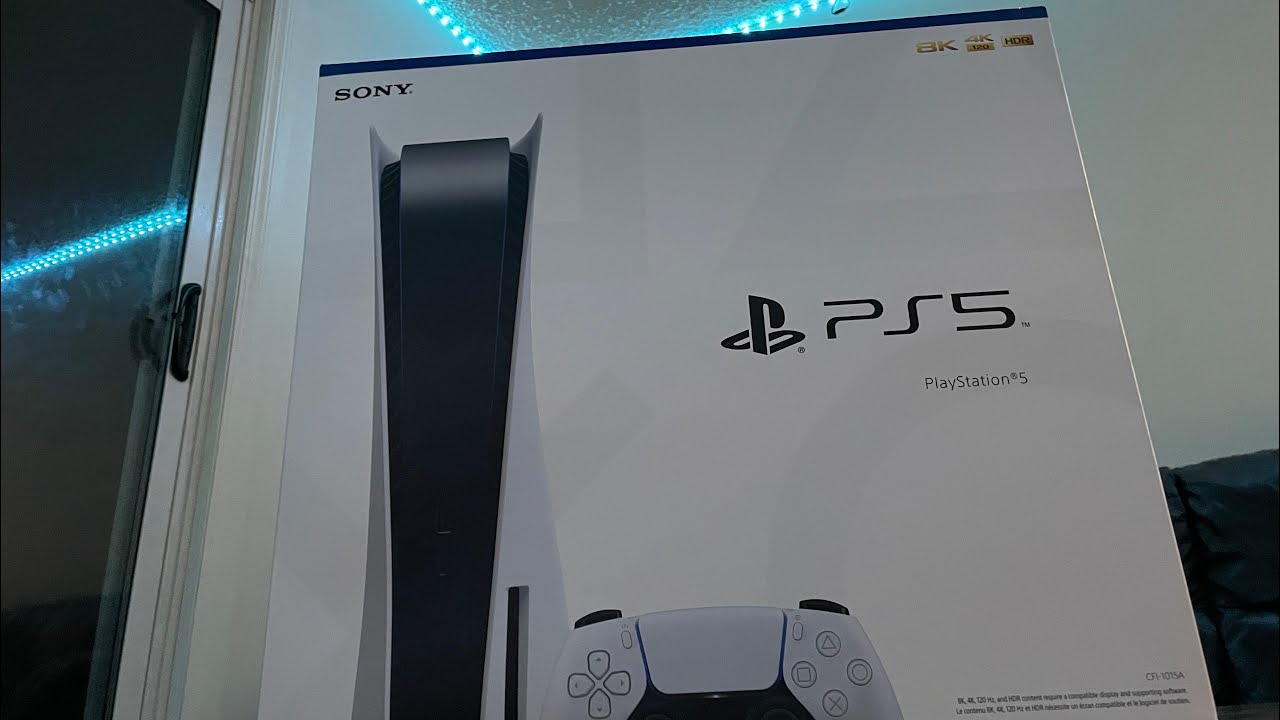PS5 Midnight Release + Unboxing & Set Up