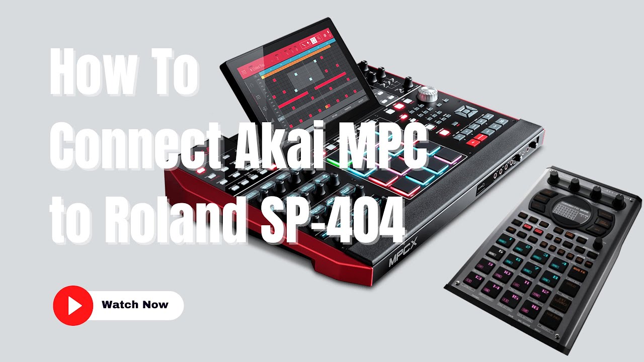 Tutorial Connecting MPC to SP 404 - Creating a Beatmakers Dreamteam