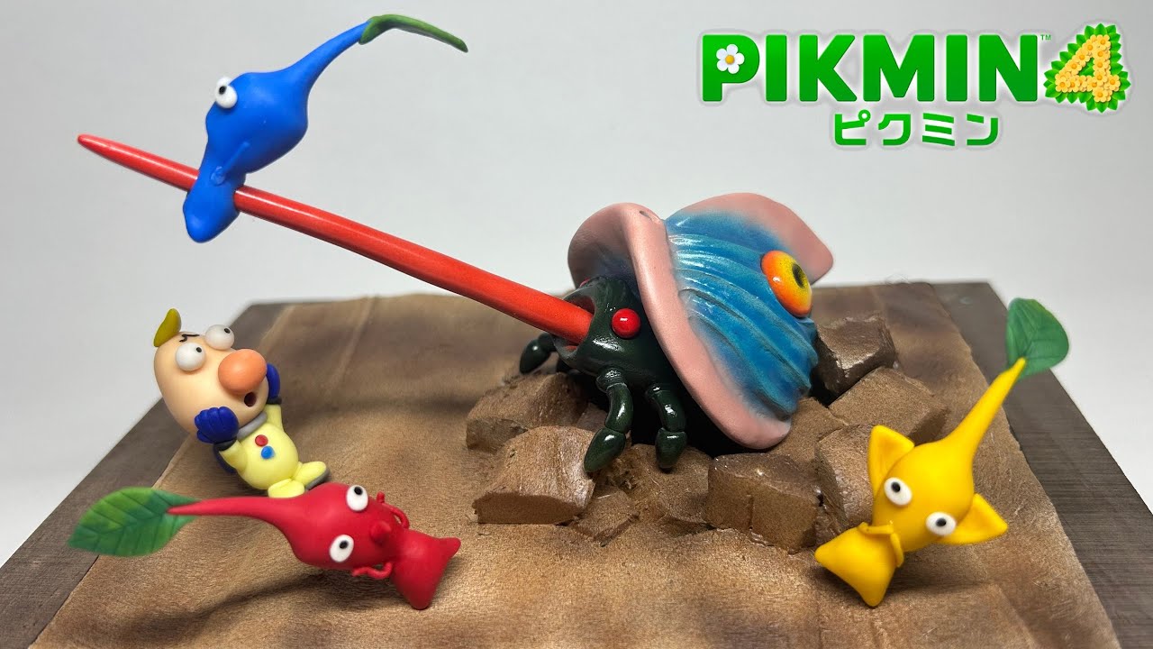 【DIY】ピクミン史上最も恐ろしい攻撃をするカブリムシ作ってみた〜I created Joustmite, the most vicious attacker in Pikmin〜