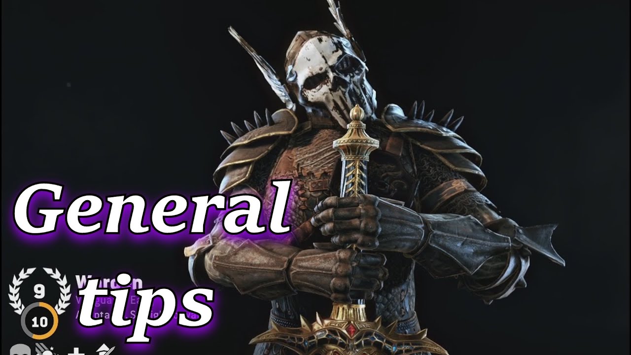 How to learn For honor and games like it