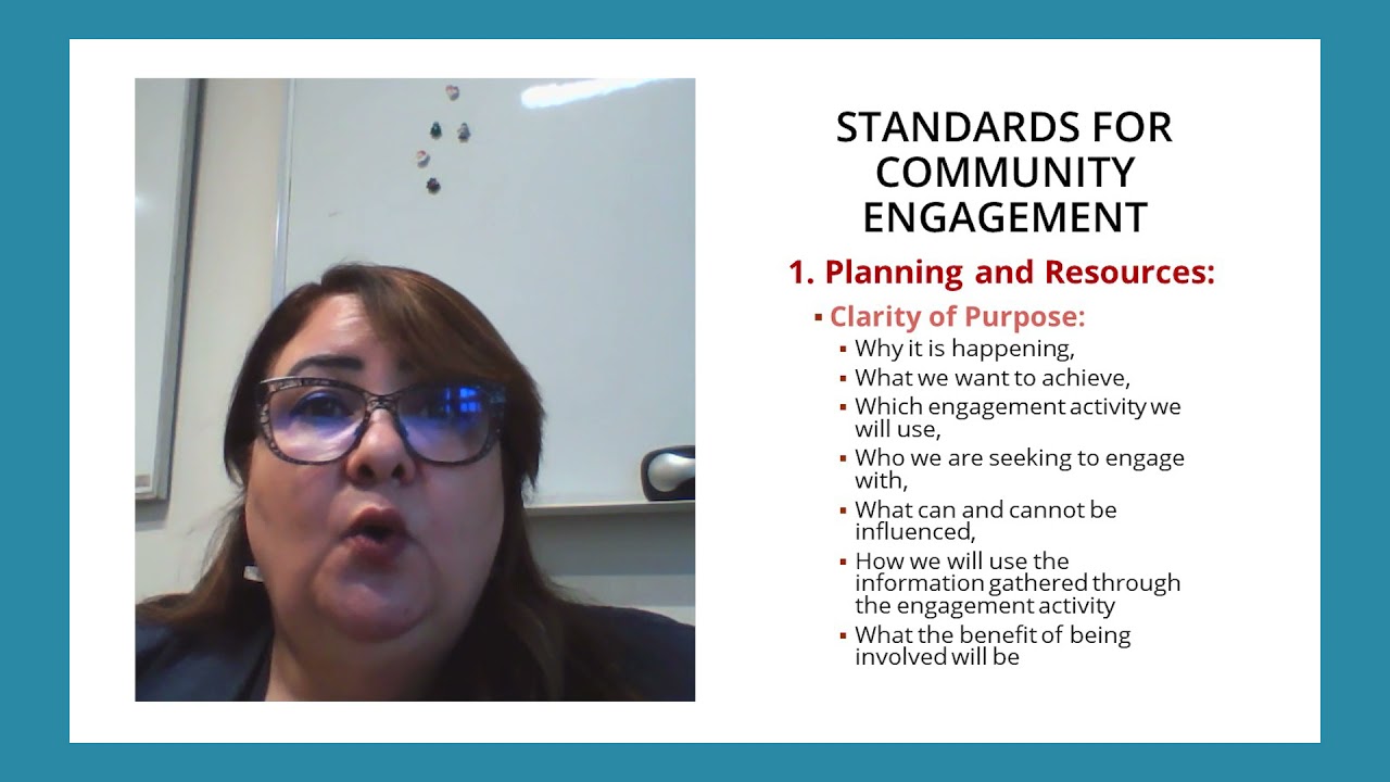 Module 1 Video 1   WHO Community Engagement Framework
