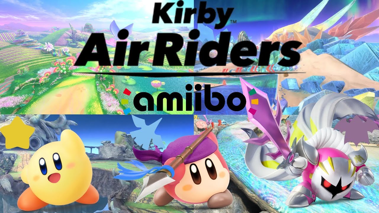 Kirby Air Rides: (4 Amiibo Races) Keeby Vs. Deedles Vs. Brawl Tier