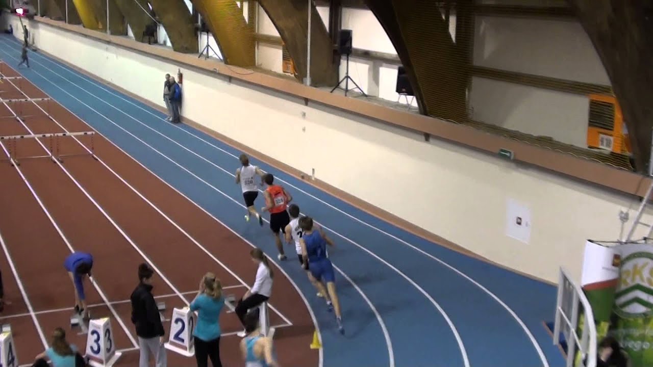 1000m M seria 1/2 - 18.01.2014r. III Łódzki Halowy Mityng Lekkoatletyczny ( RP j.mł)