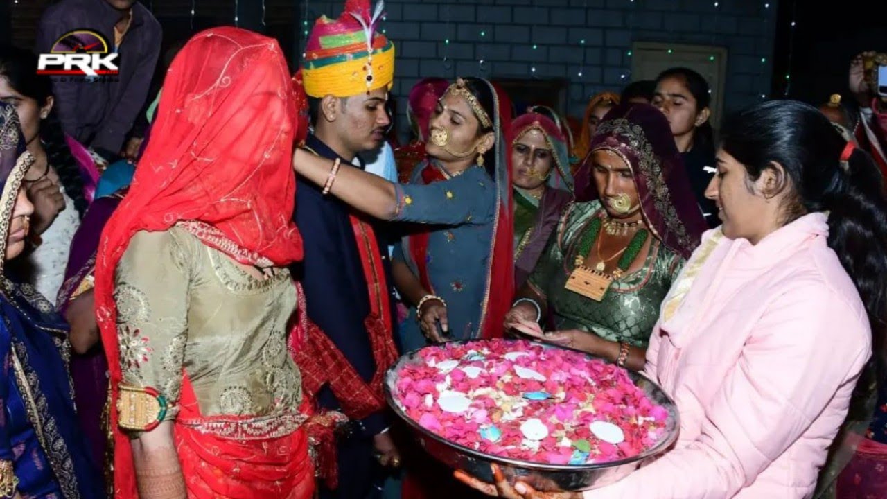 बन्ना लाल मिर्च बड़ी तेज सा || राजस्थानी महिला द्वारा विवाह गीत 2023|| Rajasthani mahila dwara vivah