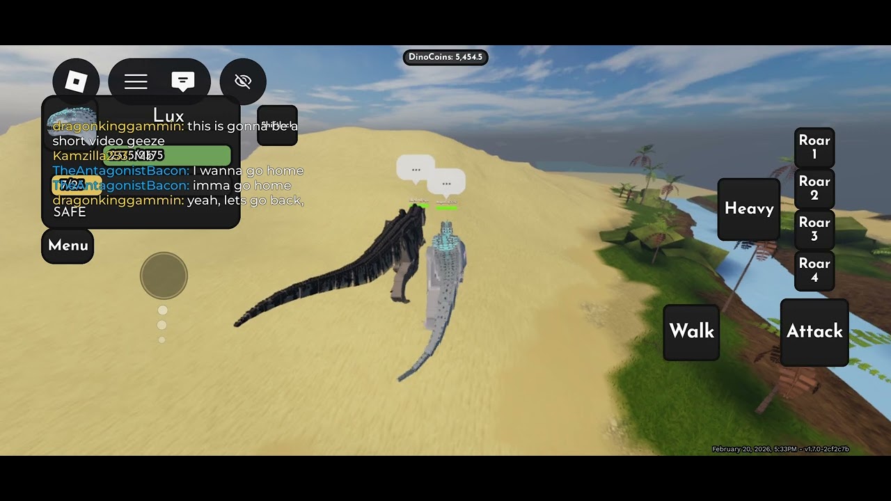 Exploring the new Jurassic blocky update(secret desert???)