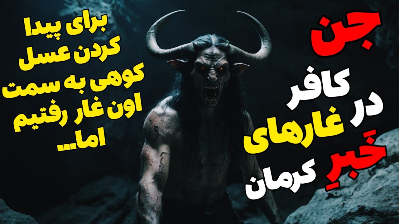 داستان ترسناک جنی در غار عسل : از شهربابک به خبر رفته بودیم تا...