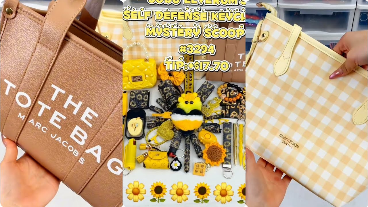 🌻🌻Huge 40 scoop order packing| Selfdefense & Cutebag| Satisfying ASMR|Enjoy💋