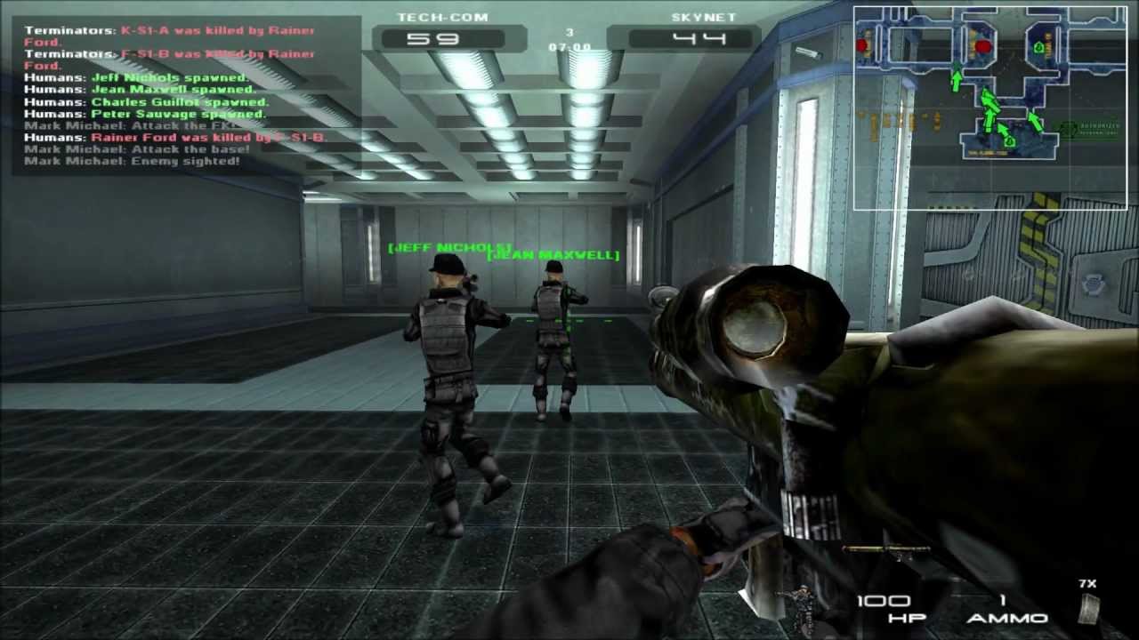 Terminator 3: War of the Machines Gameplay