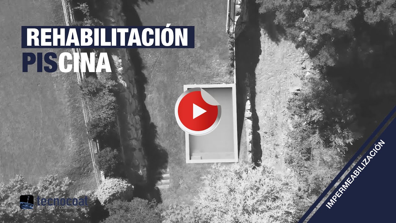 💭 #Rehabilitación de una #piscina con #Poliurea - #Tecnocoat P-2049  de #Tecnopol