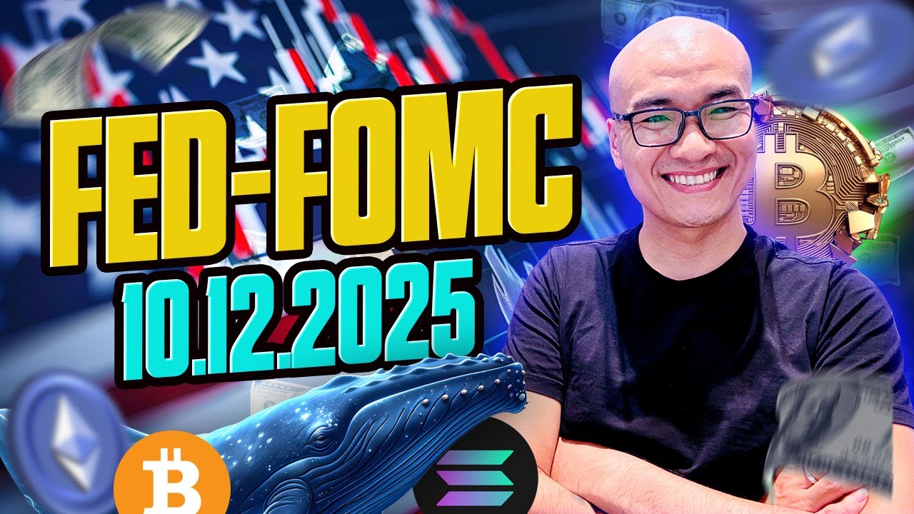 🔴 Livestream FOMC 10.12.2025 FED hạ l&atilde;i suất cuối c&ugrave;ng năm 2025