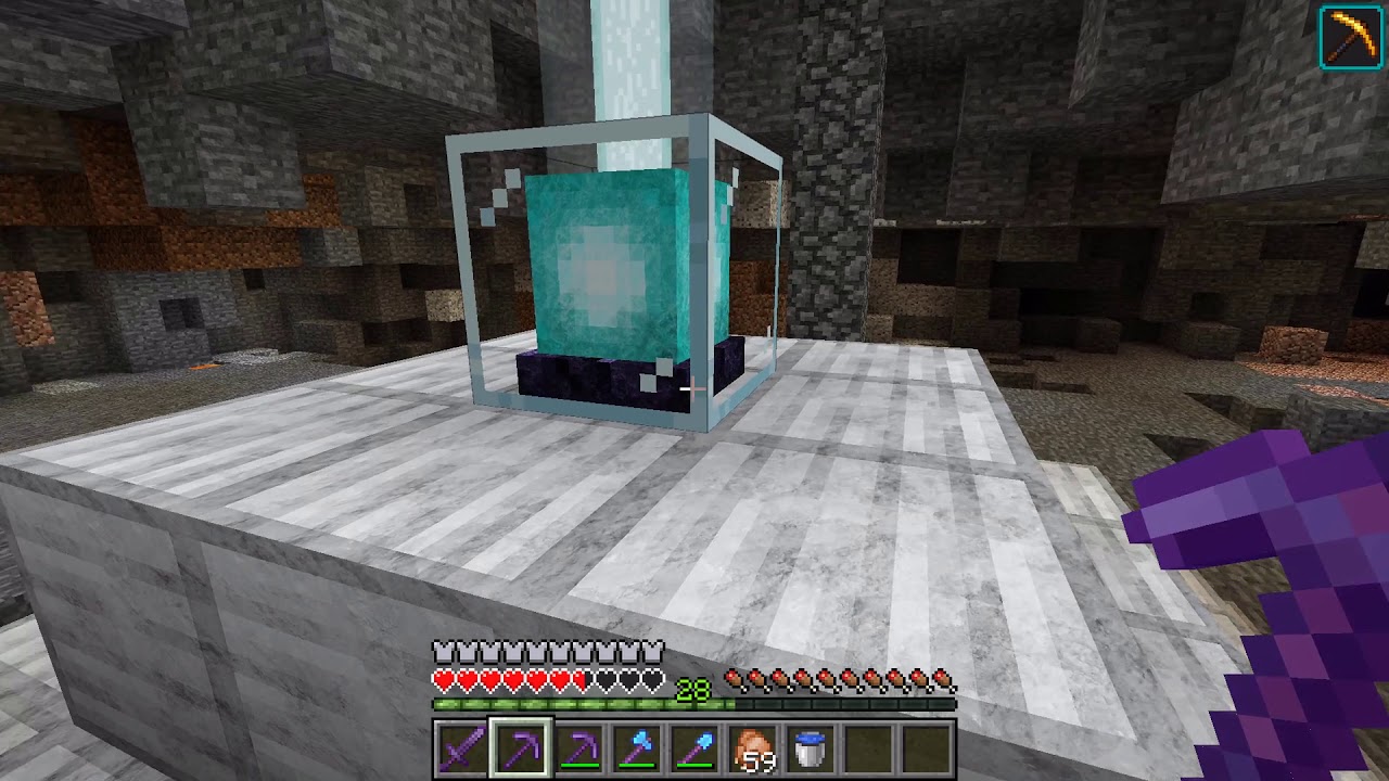 How To Mine Stone Instantly In MInecraft 1.16