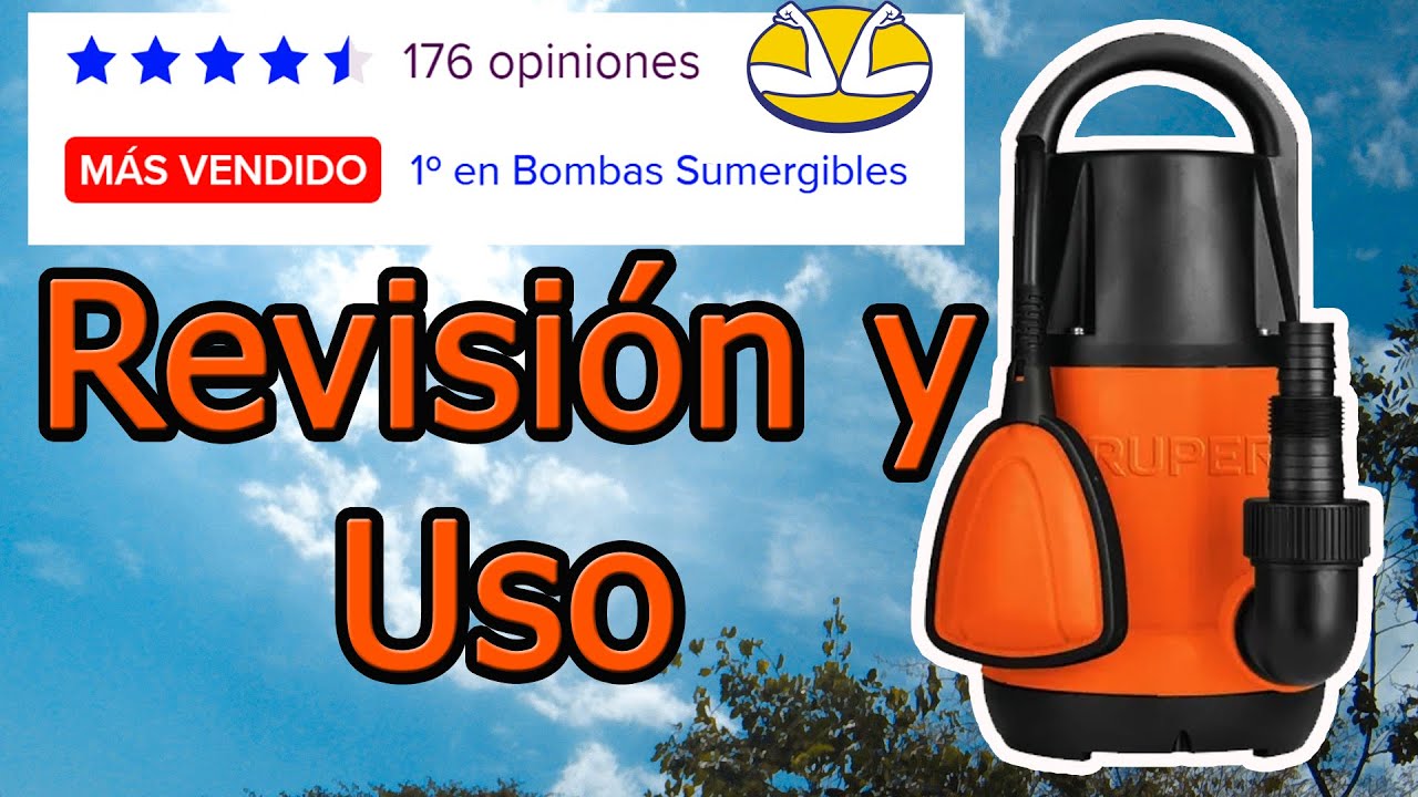 Bomba Sumergible Agua Limpia 1 Hp Truper 12602
