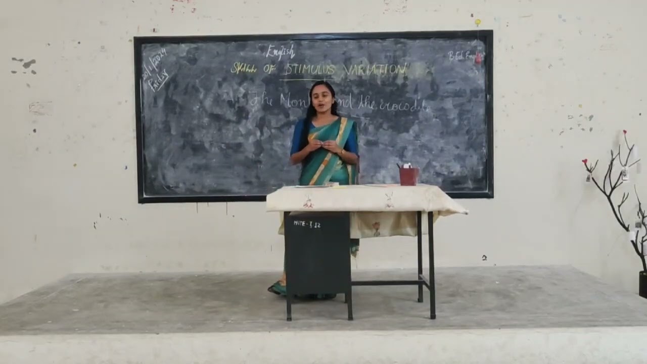 Micro teaching: Skill of Stimulus Variation (English)