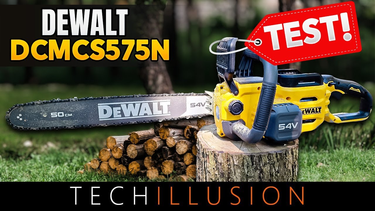 🔥ЭКСТРЕМАЛЬНОЕ ТЕСТИРОВАНИЕ: МОЩНАЯ аккумуляторная цепная пила DeWalt DCMCS575!😱 Тестирование цеп...
