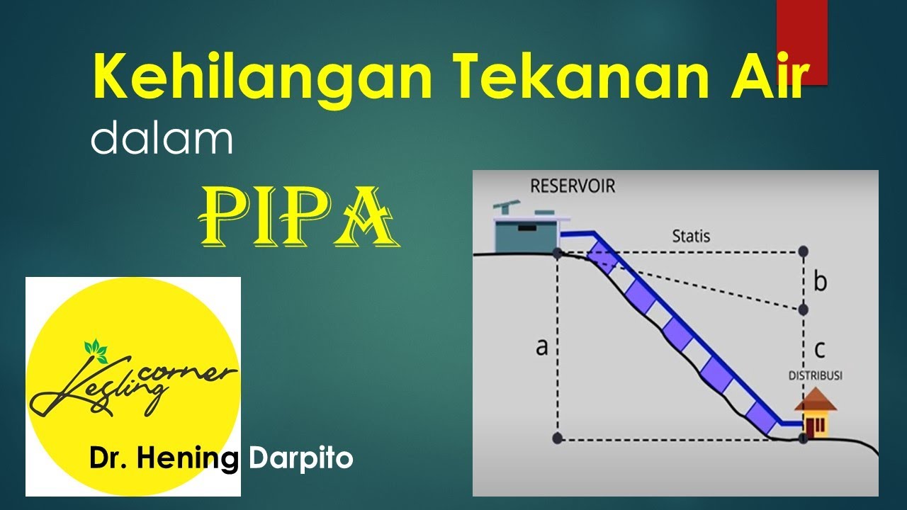 KEHILANGAN TEKANAN AIR PADA JARINGAN PERPIPAAN