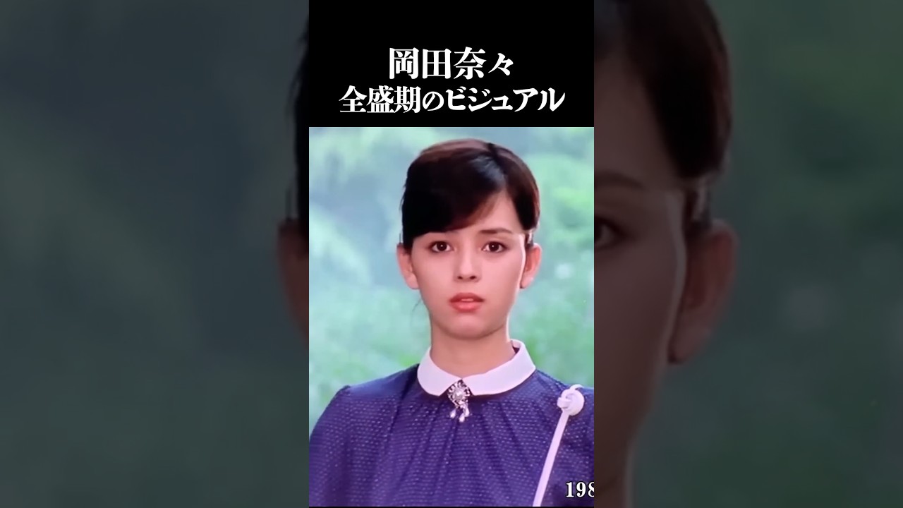 岡田奈々 全盛期のビジュアル
