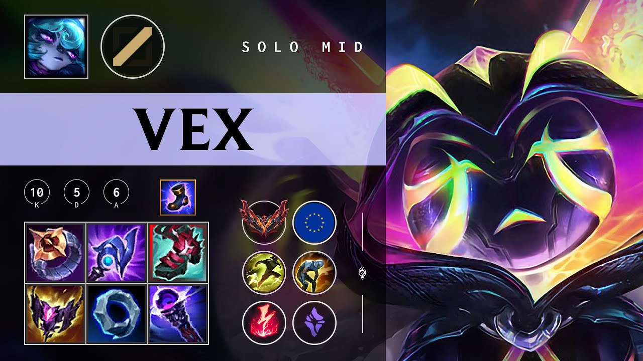 Vex Mid vs Shen - EUW Grandmaster Patch 26.01