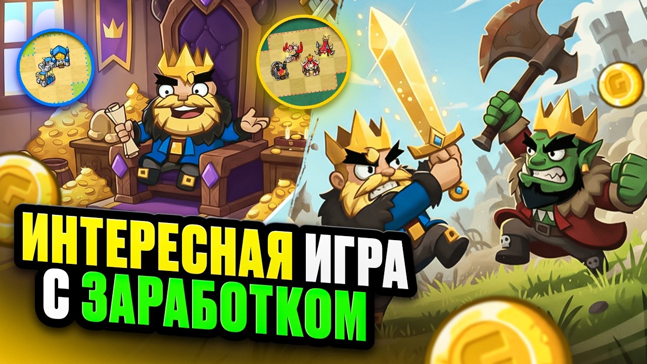 Крутая Хай Риск Крипто Игра с заработком на Пассиве