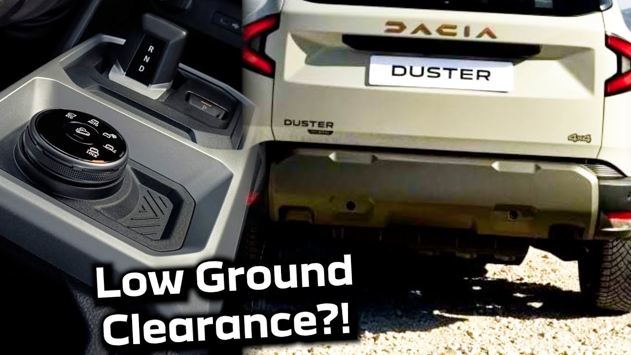 Duster & Bigster Hybrid-G 150 4x4 Official Photos - What they Reveal