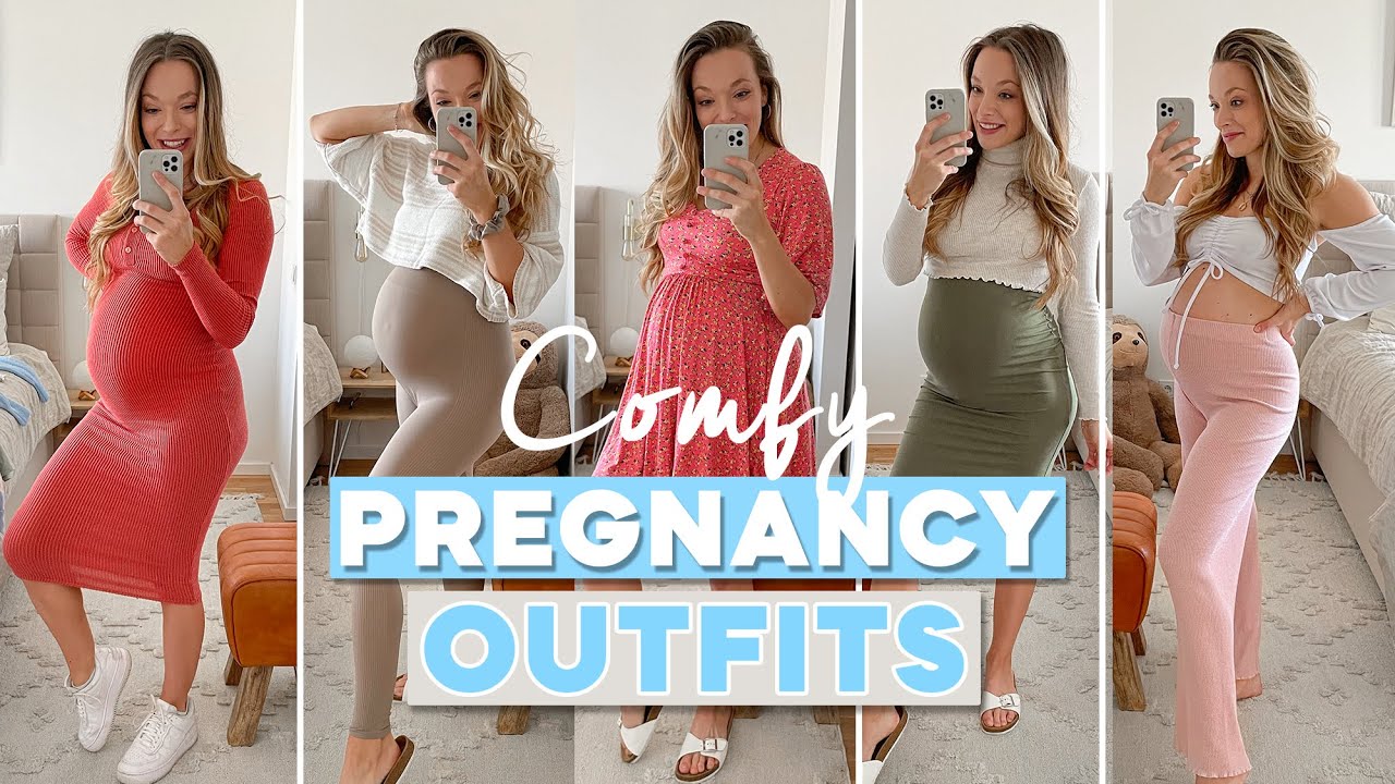 Bequeme Outfit Ideen für SCHWANGERE / für vor & nach der Schwangerschaft / Maternity Clothes Haul