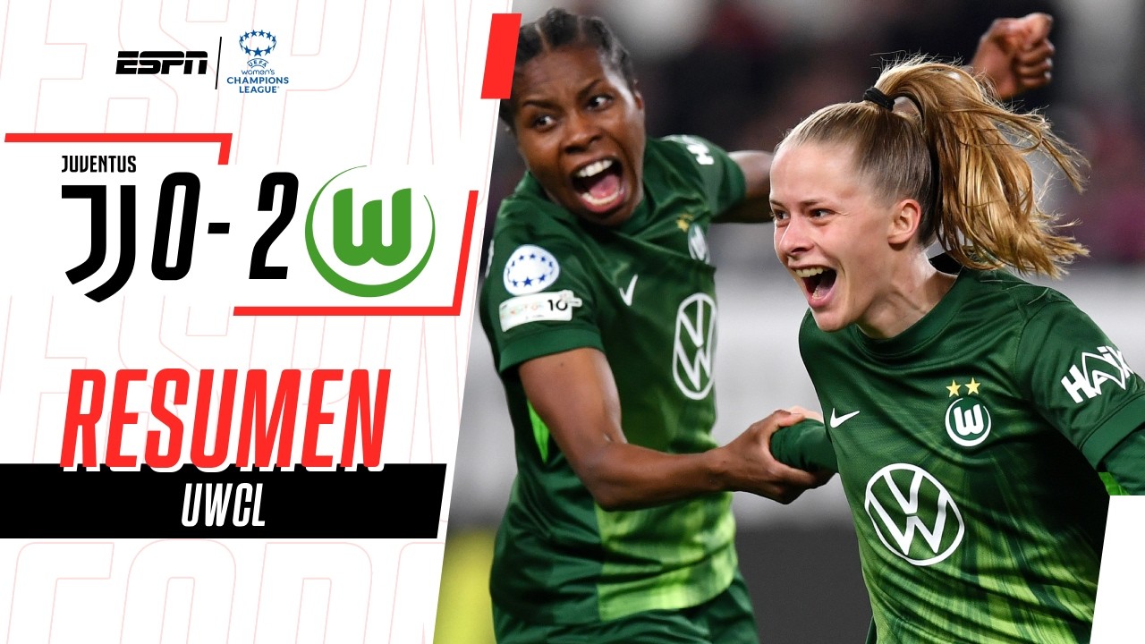 ENDEMANN LE DIO UNA TREMENDA CLASIFICACI&Oacute;N AL WOLFSBURGO | Juventus 0-2 Wolfsburgo | RESUMEN