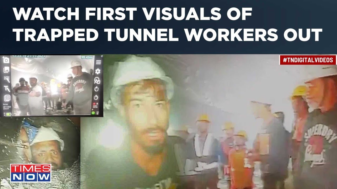 Uttarakhand Tunnel Rescue: Video of Trapped Workers Out | First Hot Meal After 9 Days