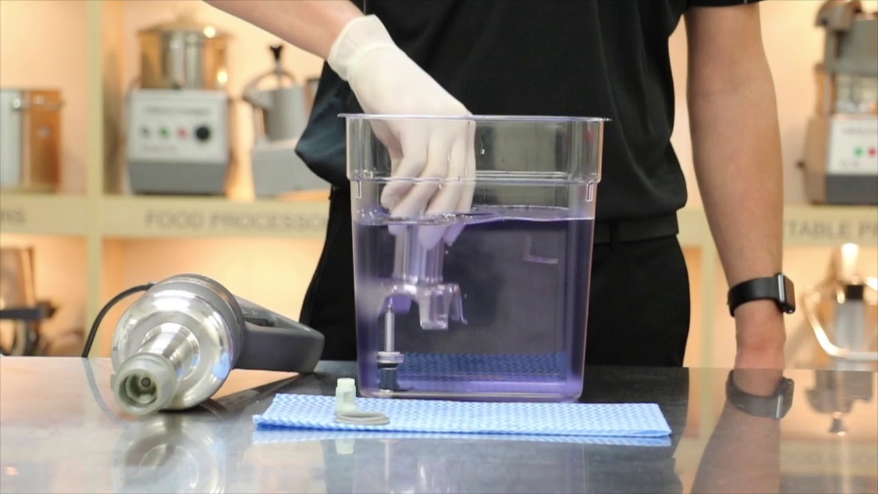Robot-Coupe Power Mixer - Cleaning Instructional Video