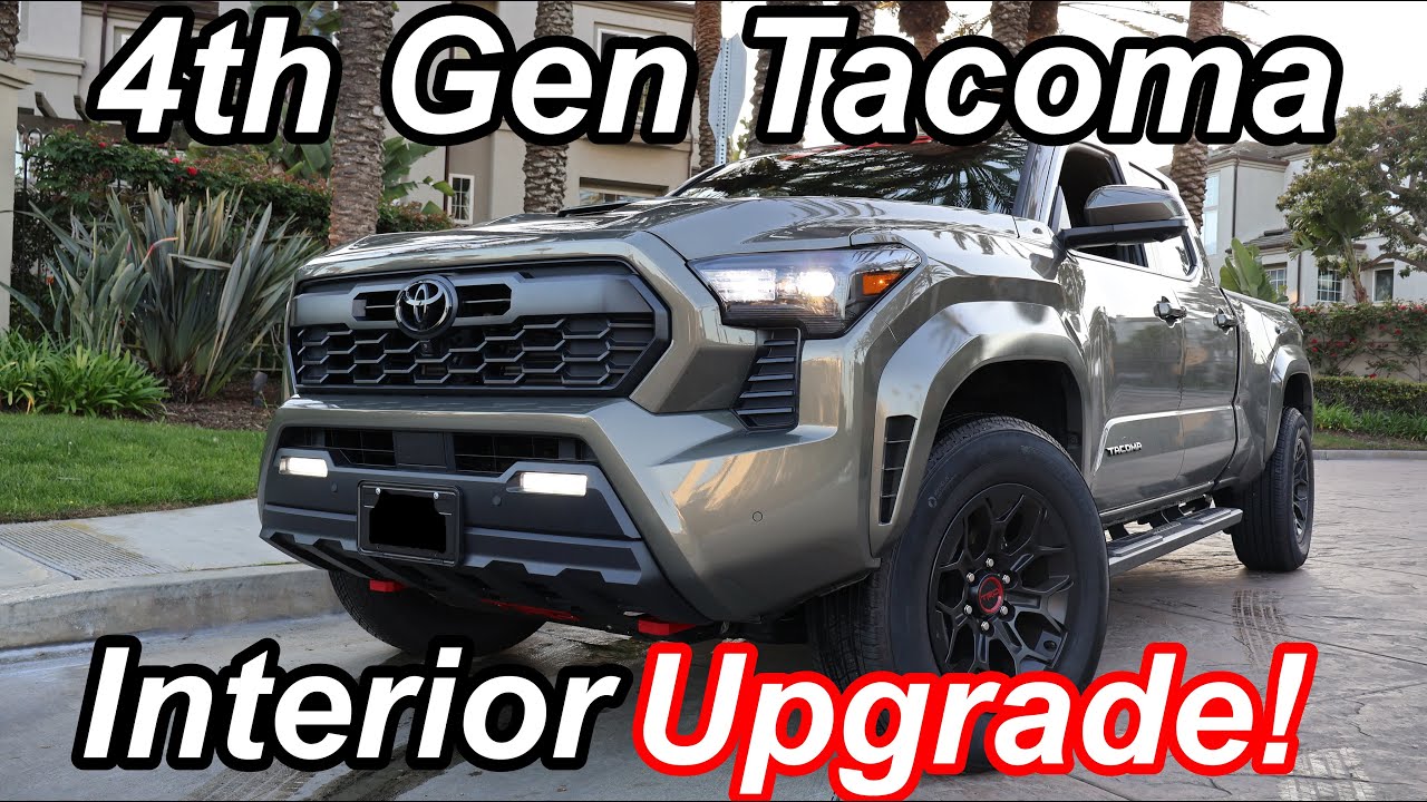 ОБЯЗАТЕЛЬНО: Улучшенная отделка салона Toyota Tacoma 4-го поколения!