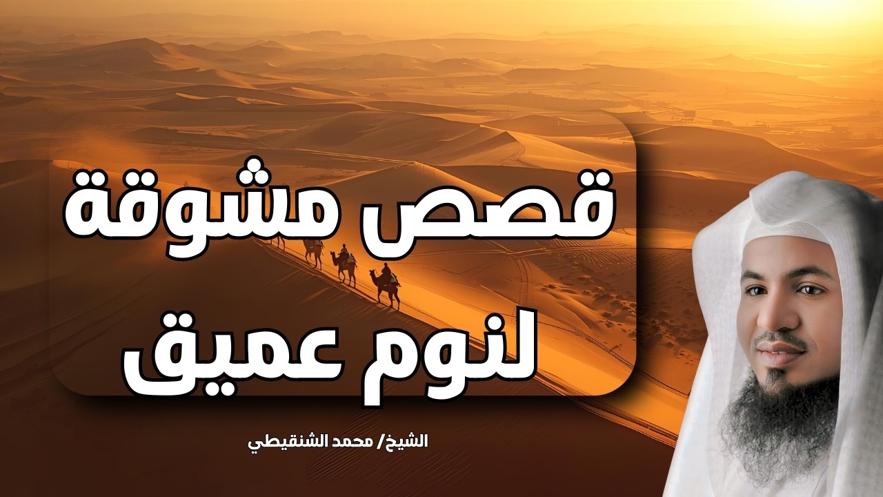 ساعة ونصف من الإسترخاء استمع إلى أروع القصص المشوقة والعجيبة ، أغمض عينيك واستمع 🎧 --محمد الشنقيطي