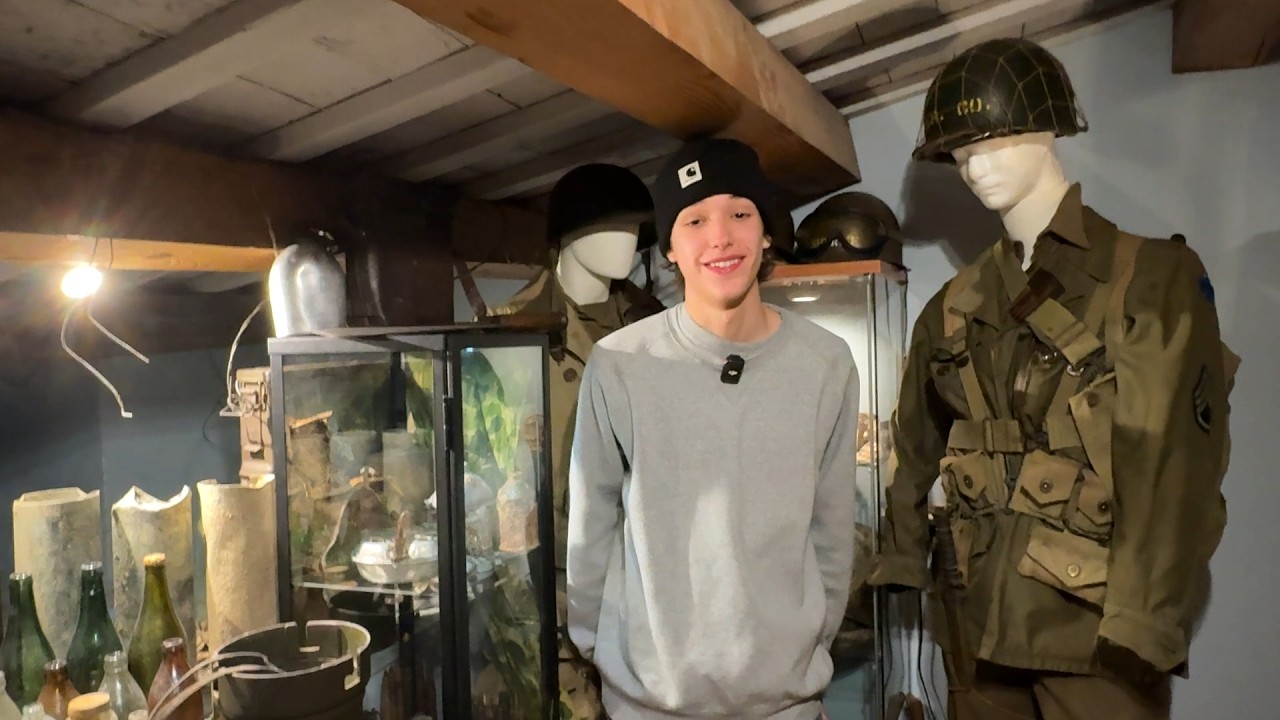 Questo ragazzo ha recuperato l'equipaggiamento ORIGINALE di un SOLDATO americano della WW2! #138