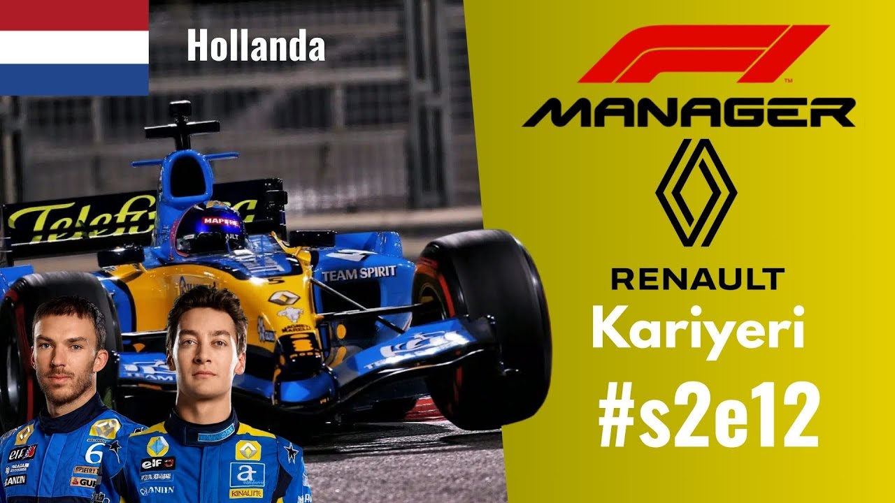 RAKİPSİZ! F1 Manager Renault Kariyeri #s2e12