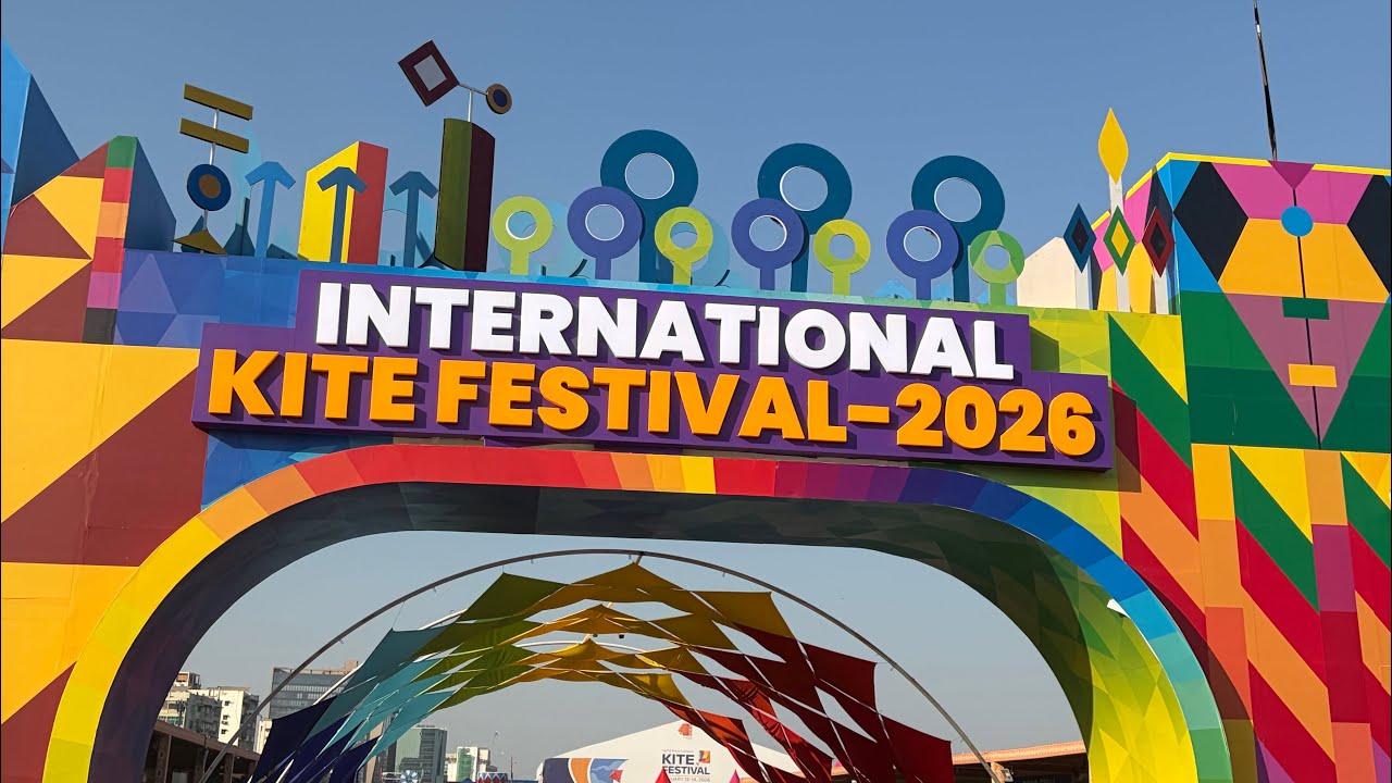 International Kite Festival 2026 Ahmedabad 🪁 Colorful Skies, Culture & Celebration 🎉 