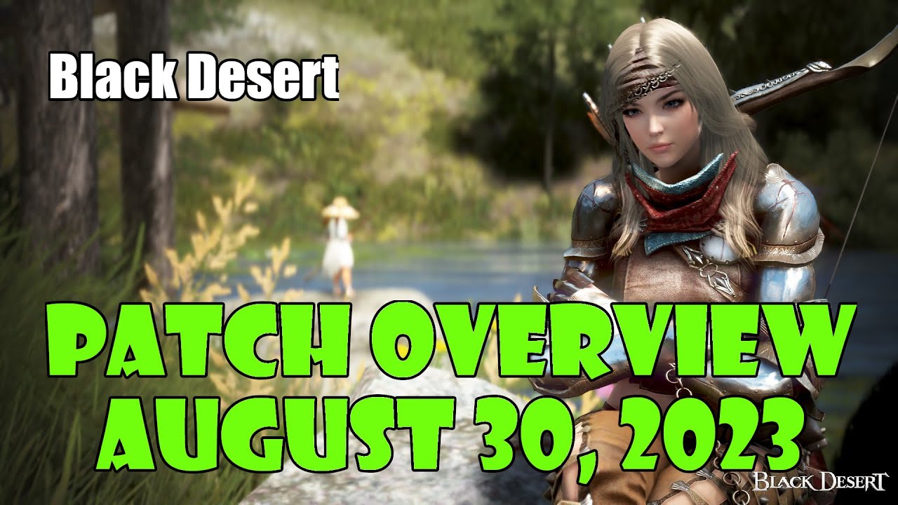 [Black Desert] 100% Drop Buff, Free Maid and More! Patch Notes Summary
