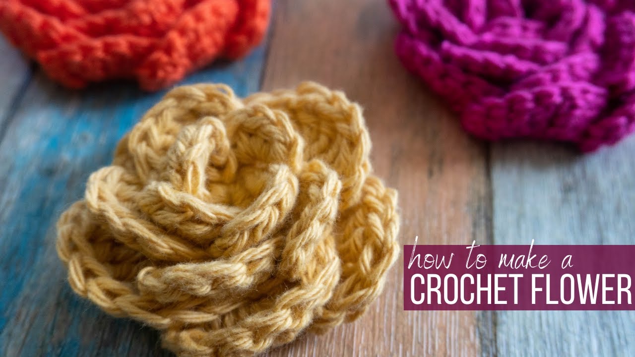 How to Make a Crochet Flower