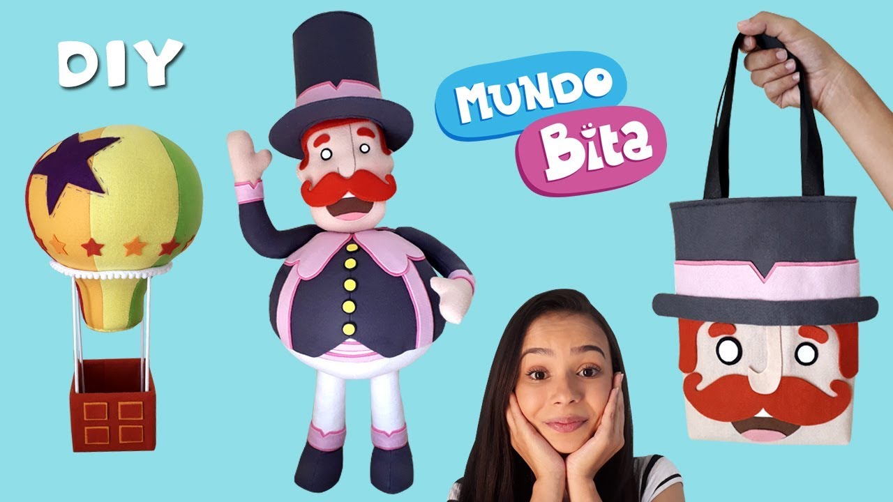DIY Ideias de Decoração com o Tema Mundo Bita