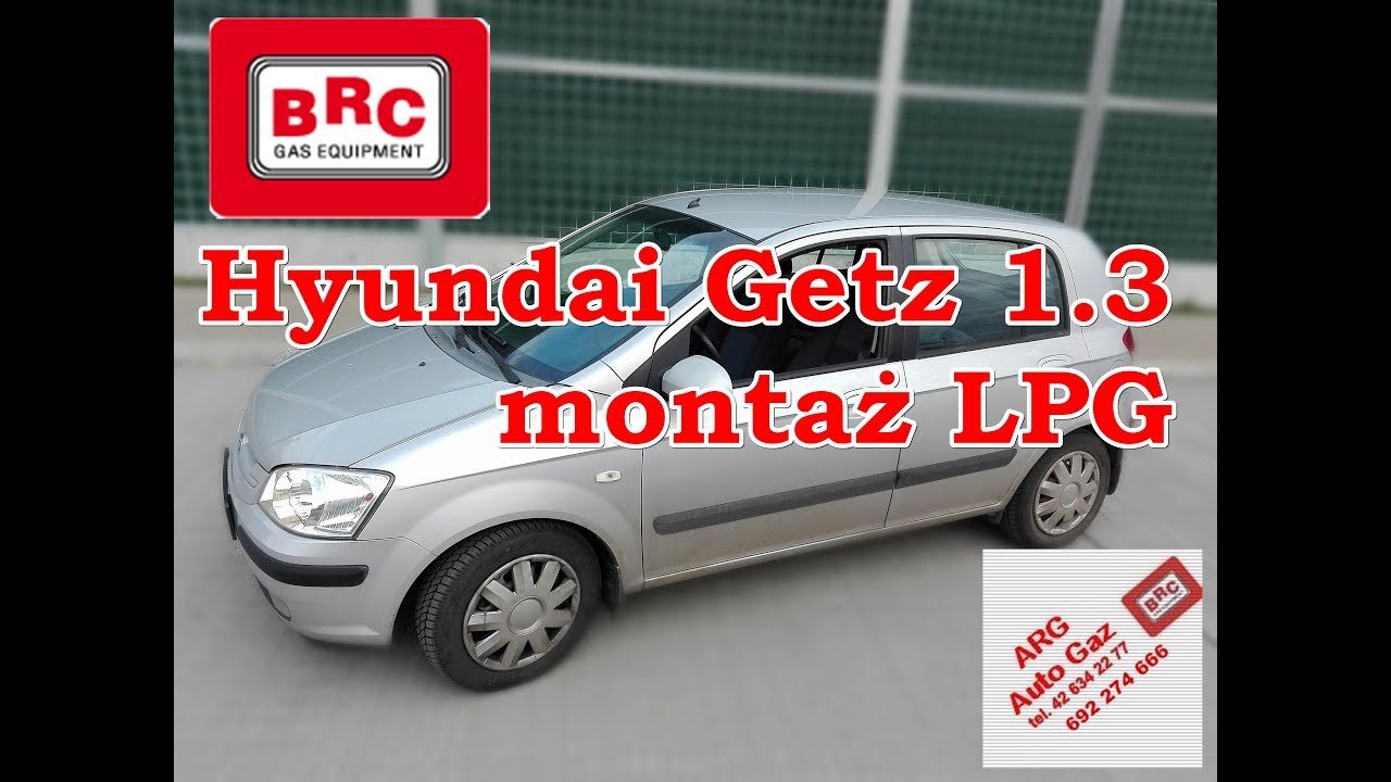 Montaż BRC w Hyundai Getz 1.3 instalacja gazowa LPG Sequent ALBA 32 od ARG Auto Gaz Ł&oacute;dź