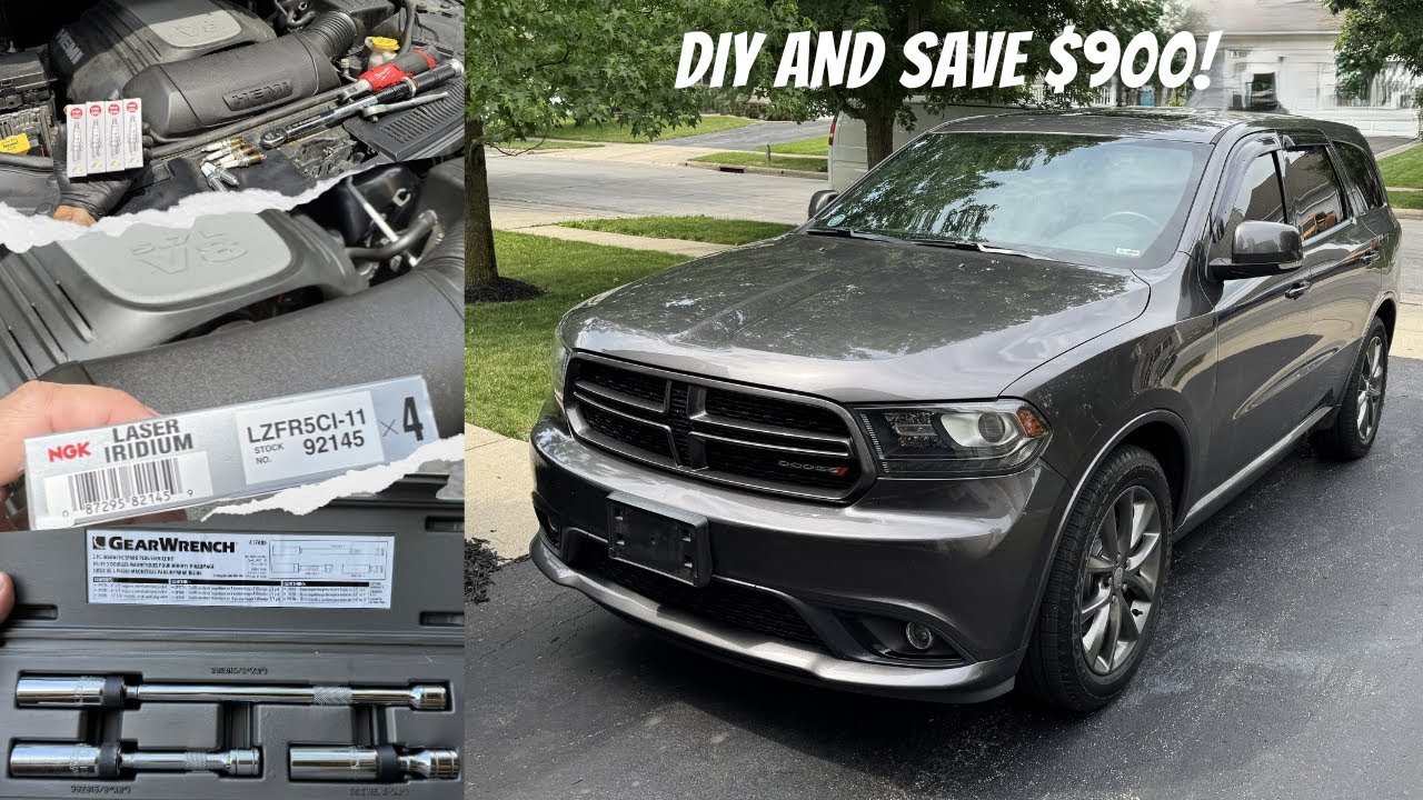 Change 5.7 HEMI Spark Plugs on Dodge Durango, Jeep Cherokee, RAM (OEM Mopar Plugs vs NGK Iridium)