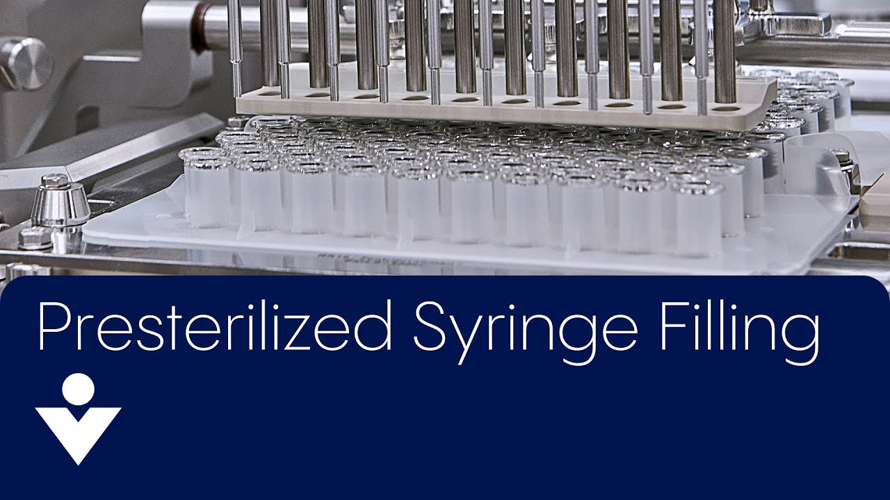 Inside the Aseptic Filling Process: How Presterilized Syringes Are Filled | Vetter