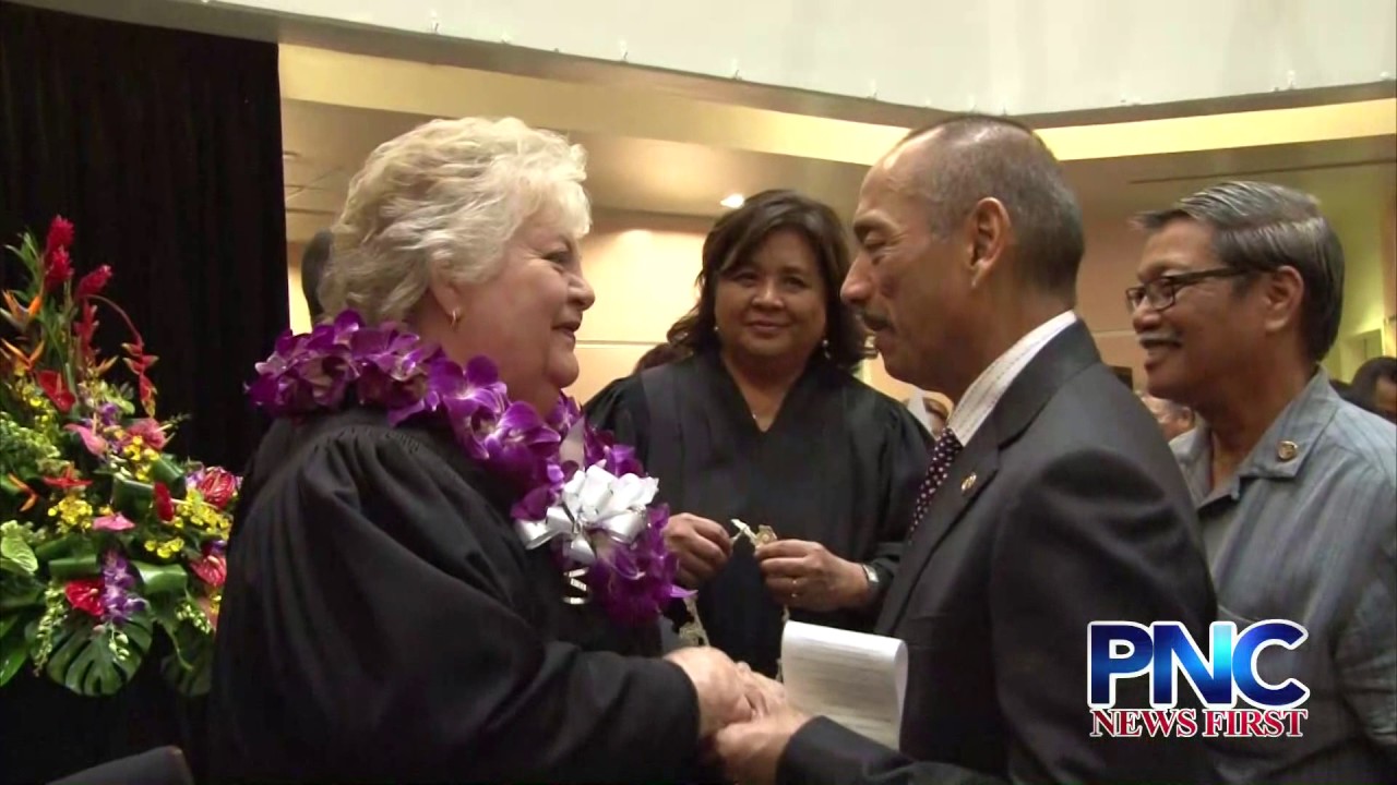 Katherine Maraman installed as first woman Chief Justice
