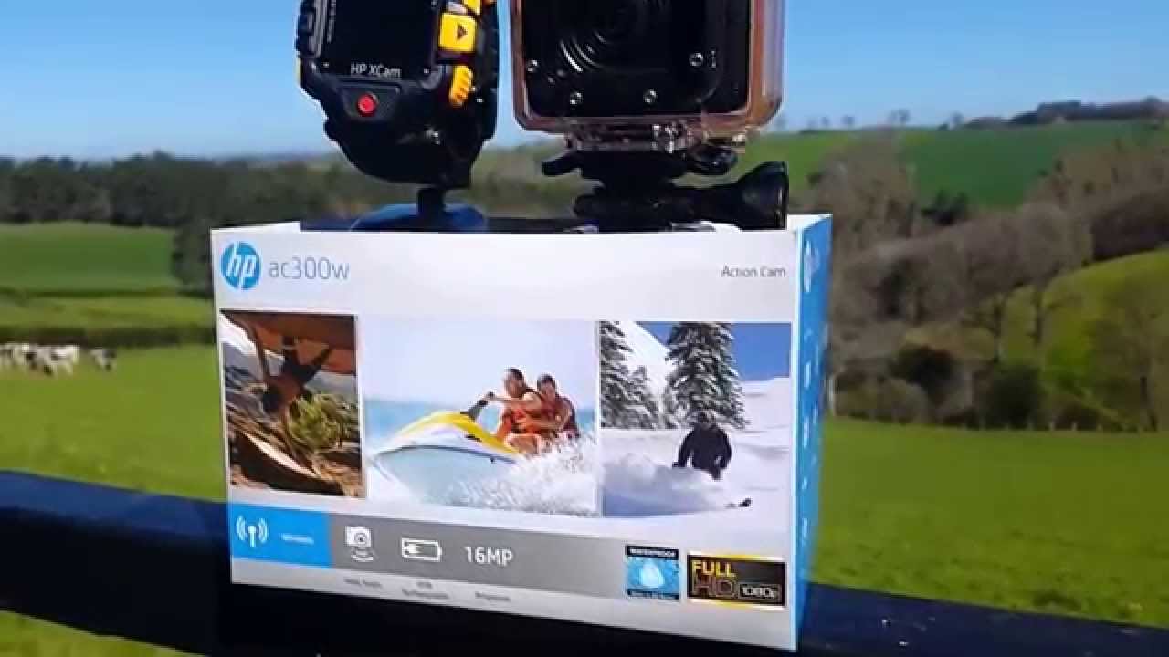 HP AC300W Camera action comparable gopro hero 3
