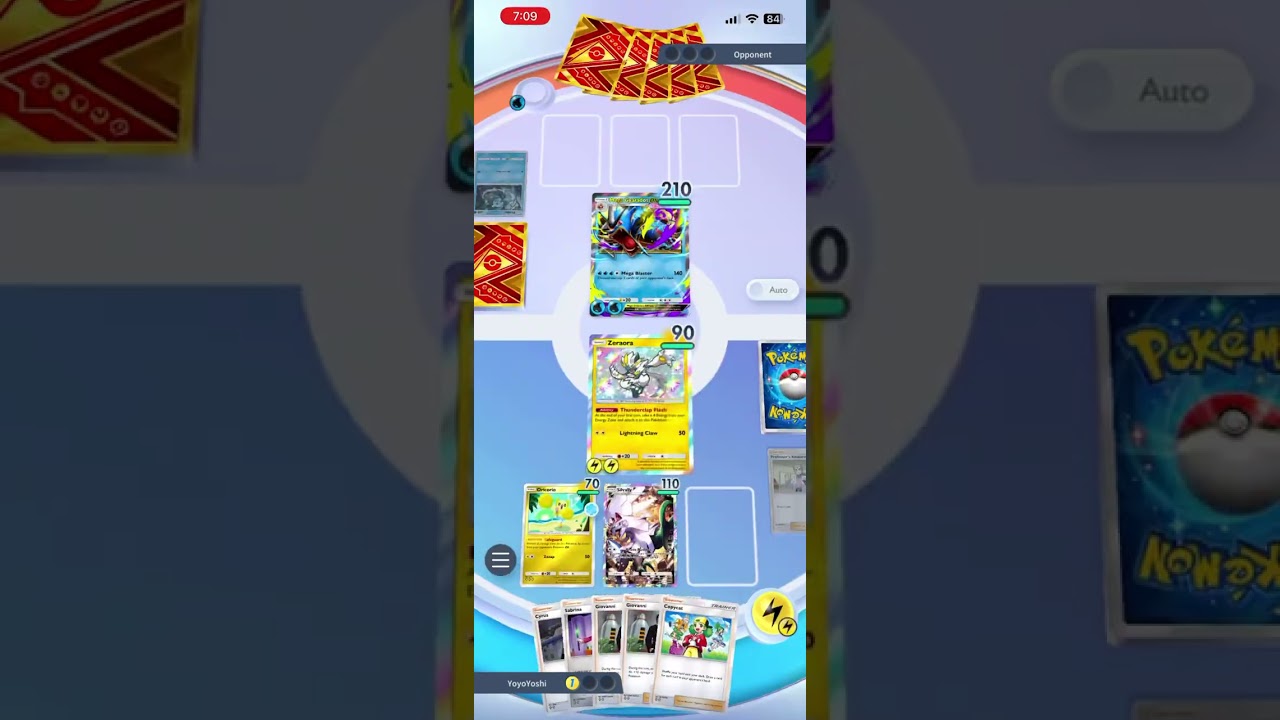 Pokemon TCG Pocket: Как победить Мега Гьярадоса (ex) и Джеллисента (Jellicent) без карт (Экспертн...