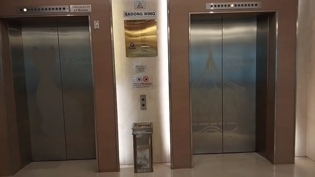 Hitachi Traction elevators at Grand Margherita Hotel - Kuching Sarawak, MY